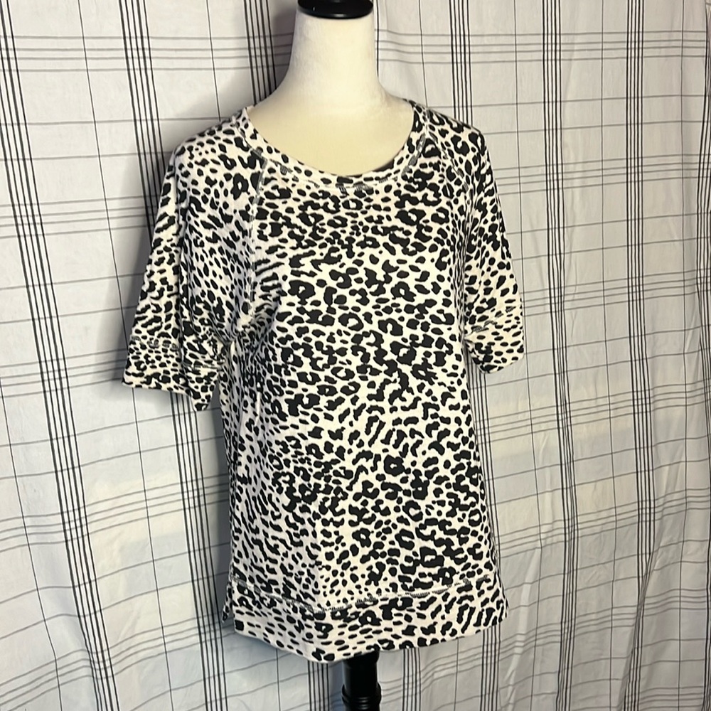 Loft Animal Print Top